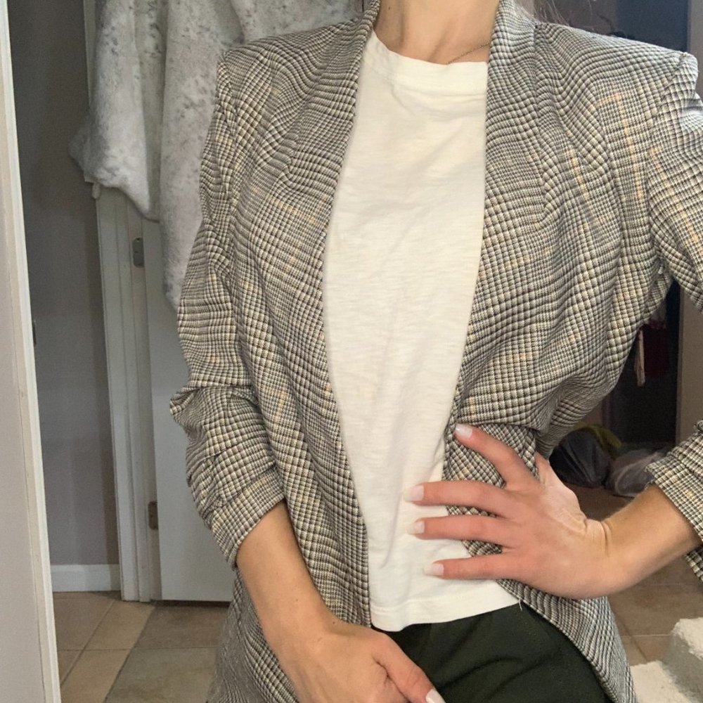 Women's Blazer, plaid